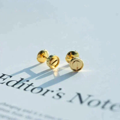 [⭐Maelin]LOVE EARRINGS GOLD 10MM