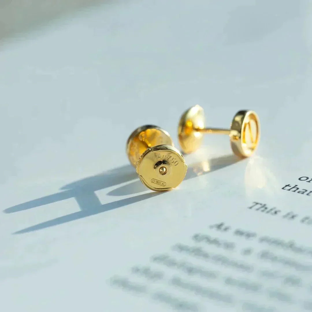 [⭐Maelin]LOVE EARRINGS GOLD 10MM