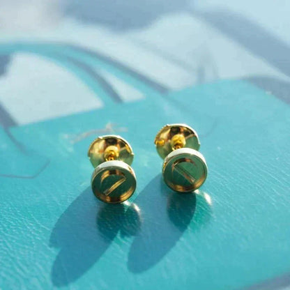 [⭐Maelin]LOVE EARRINGS GOLD 10MM