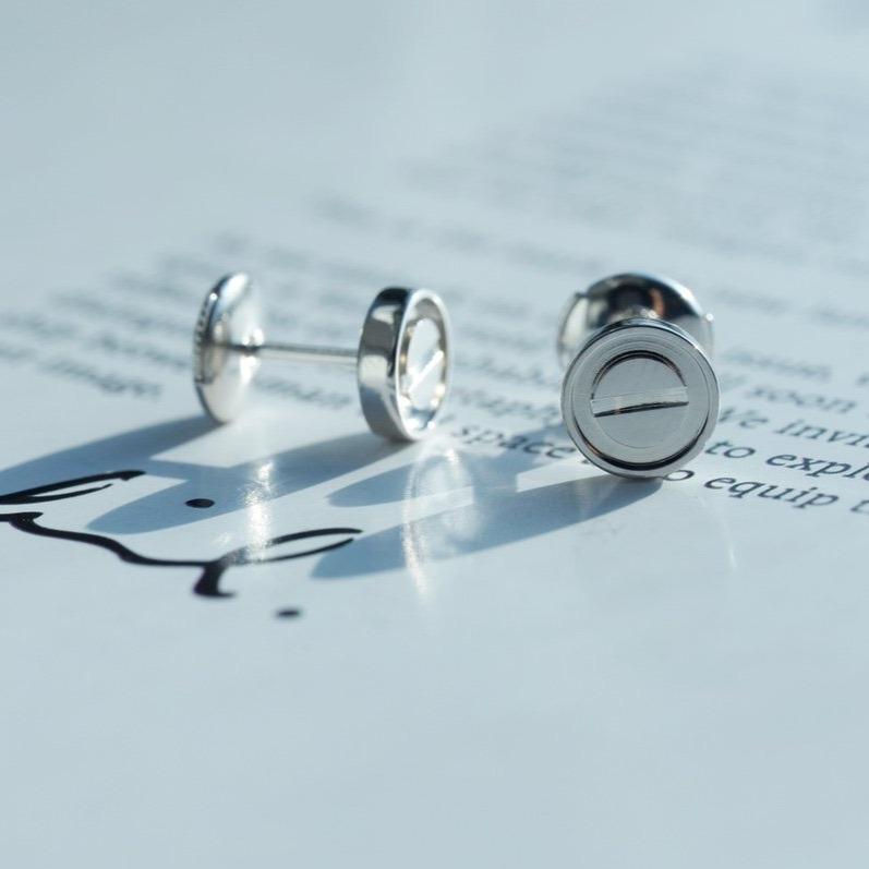 [⭐Maelin]LOVE EARRINGS SILVER 10MM