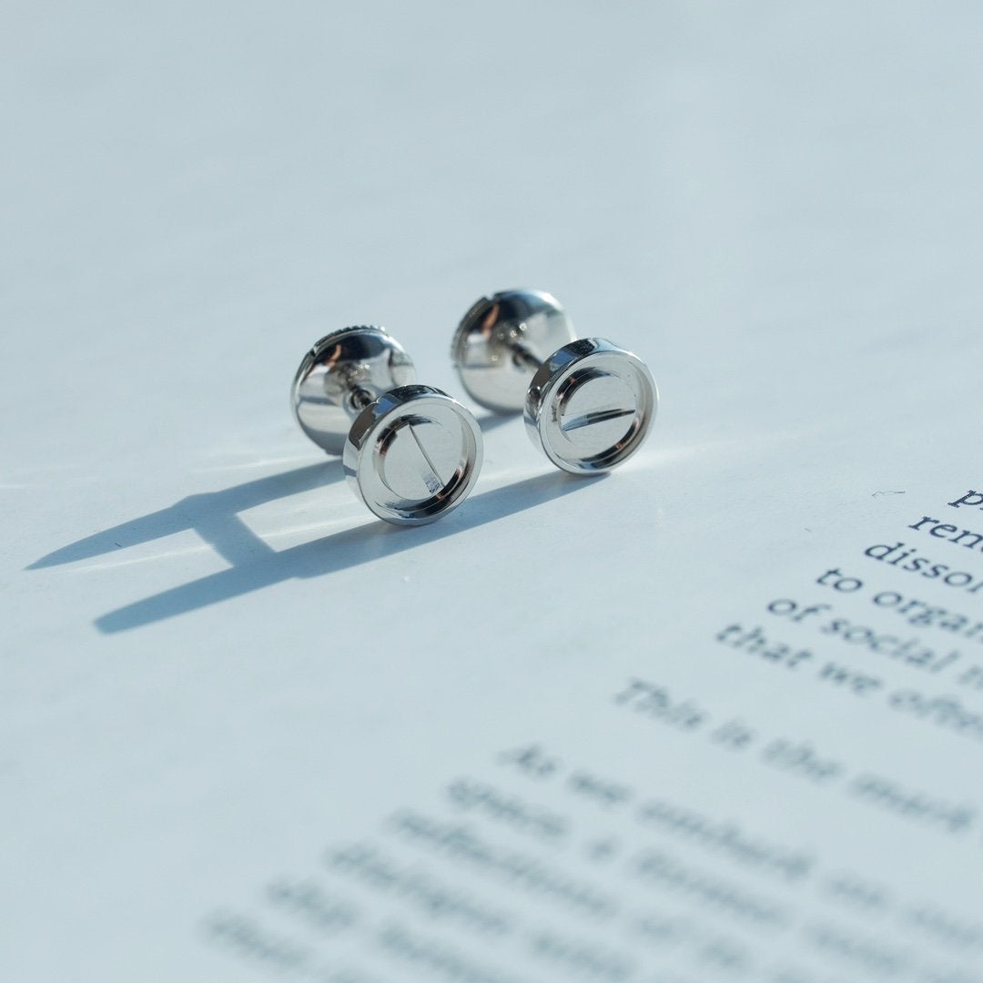 [⭐Maelin]LOVE EARRINGS SILVER 10MM