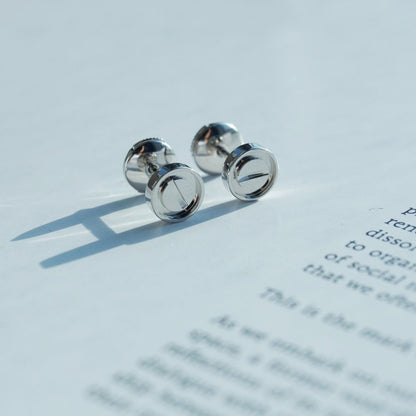 [⭐Maelin]LOVE EARRINGS SILVER 10MM