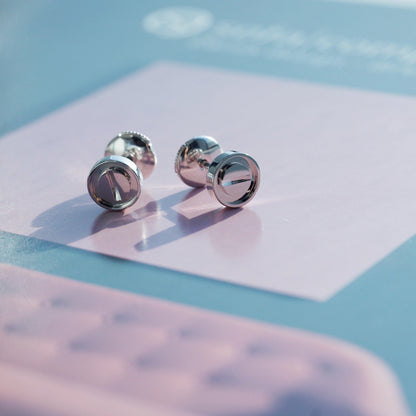 [⭐Maelin]LOVE EARRINGS SILVER 10MM