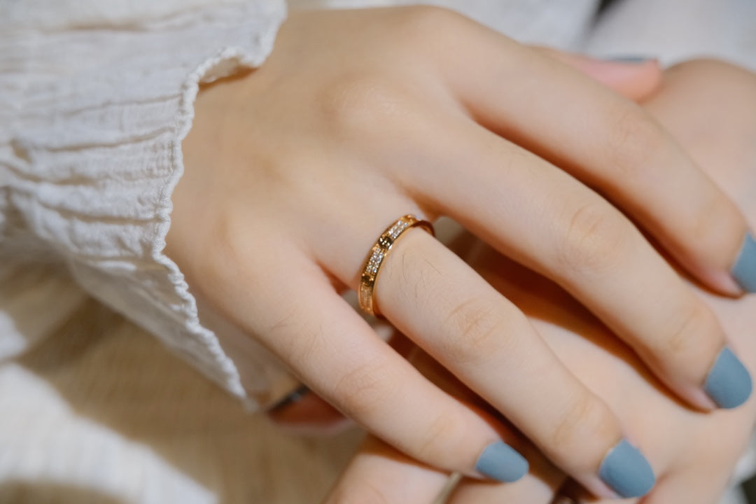 [⭐Maelin]LOVE RING 2.65MM DIAMOND