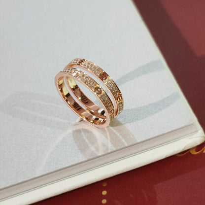 [⭐Maelin]LOVE RING 2.65MM DIAMOND
