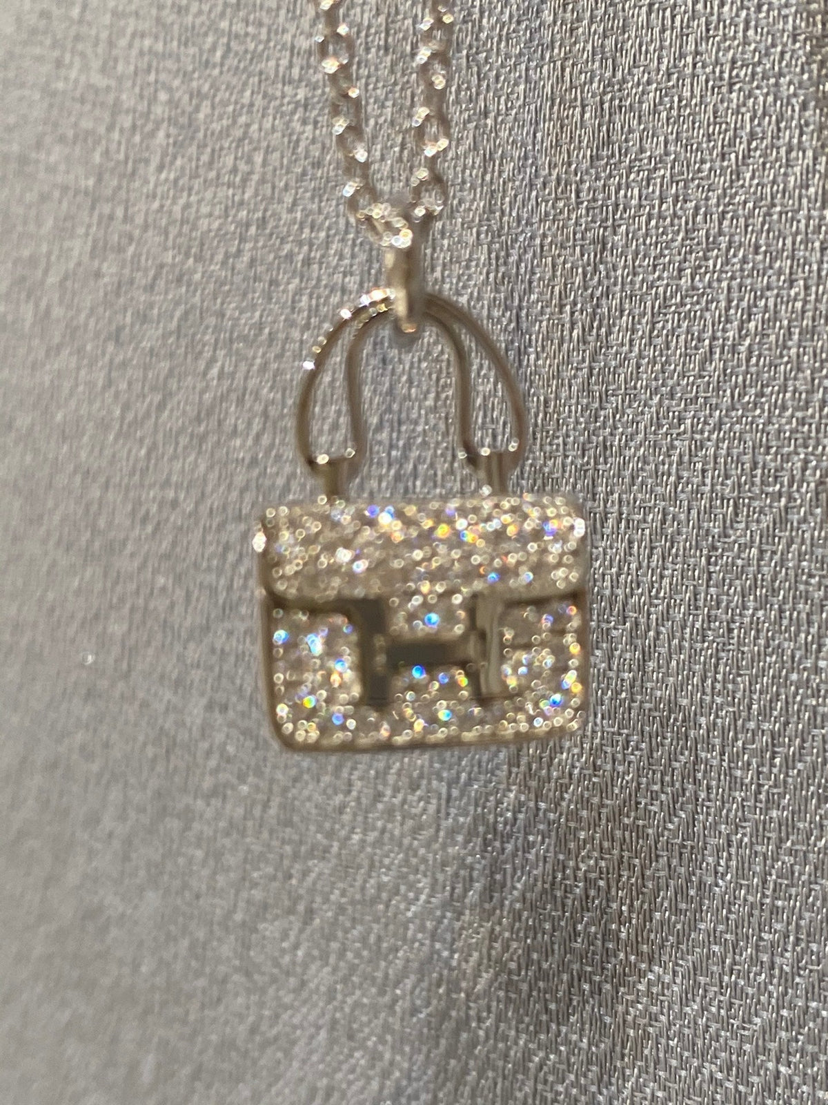 [⭐Maelin]CONSTANCE PEDANT DIAMOND NECKLACE
