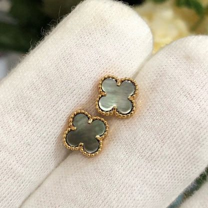 [⭐Maelin]CLOVER MINI GOLD EARRINGS