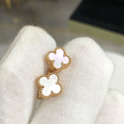[⭐Maelin]CLOVER MINI GOLD EARRINGS