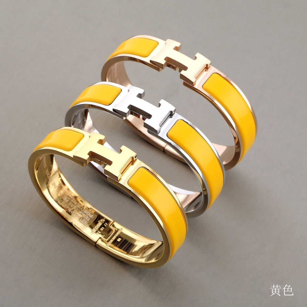 [⭐Maelin]H YELLOW BRACELET