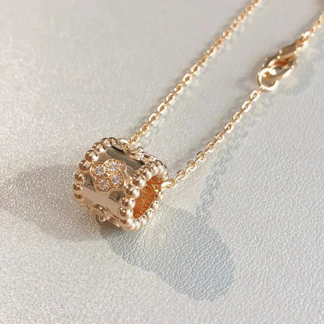 [⭐Maelin]PERLEE PEDANT NECKLACE GOLD / ROSE GOLD
