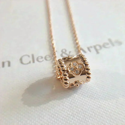 [⭐Maelin]PERLEE PEDANT NECKLACE GOLD / ROSE GOLD