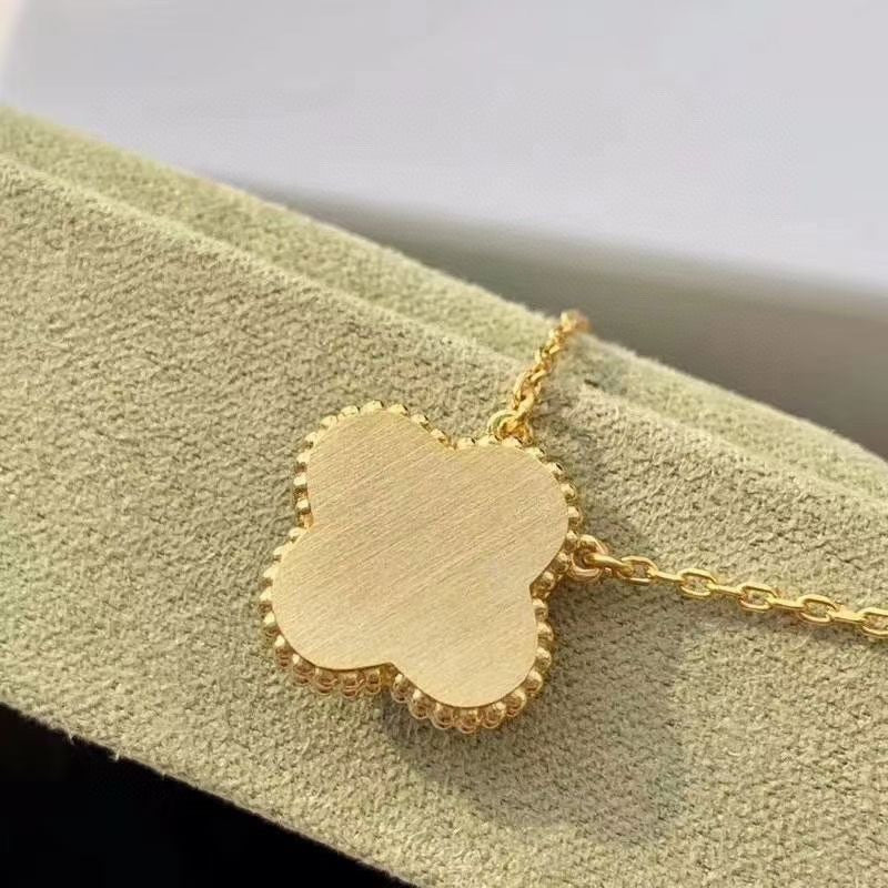 [⭐Maelin]CLOVER 15MM DIAMOND TURQUOISE NECKLACE