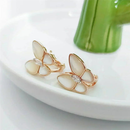 [⭐Maelin]BUTTERFLY MOP DIAMOND EARRINGS
