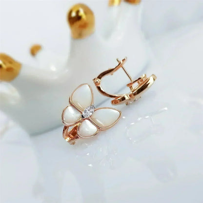 [⭐Maelin]BUTTERFLY MOP DIAMOND EARRINGS
