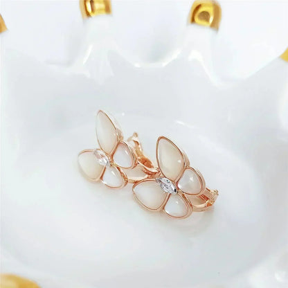 [⭐Maelin]BUTTERFLY MOP DIAMOND EARRINGS