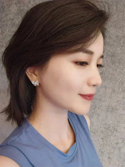 [⭐Maelin]BUTTERFLY MOP DIAMOND EARRINGS