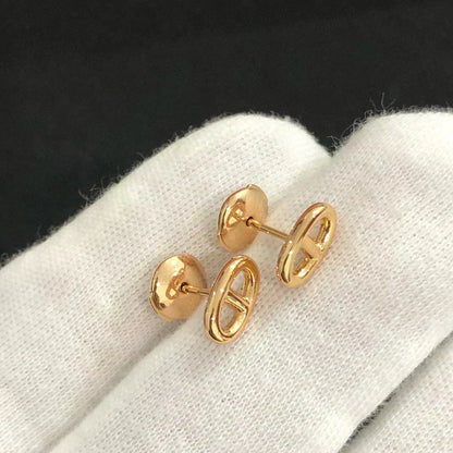 [⭐Maelin]CHAINE SMALL EARRINGS GOLD AND SILVER