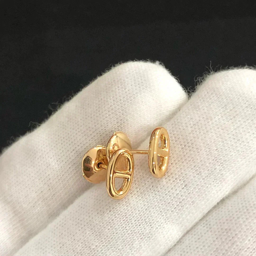 [⭐Maelin]CHAINE SMALL EARRINGS GOLD AND SILVER