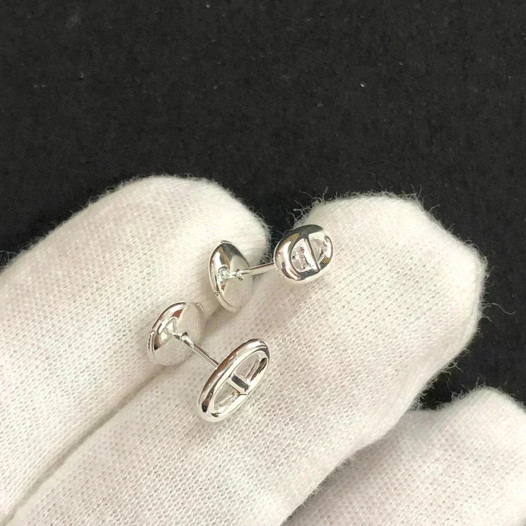 [⭐Maelin]CHAINE SMALL EARRINGS GOLD AND SILVER