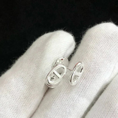 [⭐Maelin]CHAINE SMALL EARRINGS GOLD AND SILVER