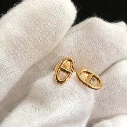 [⭐Maelin]CHAINE SMALL EARRINGS GOLD AND SILVER