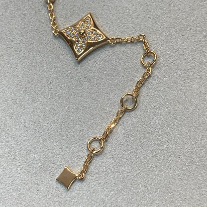 [⭐Maelin]STAR AND SUN 4 MOTIFS GOLD DIAMONDS BRACELET