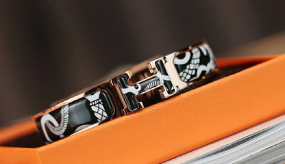 [⭐Maelin]H TARTAN BRACELET 12MM