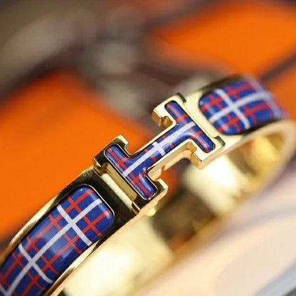 [⭐Maelin]H TARTAN BRACELET 12MM