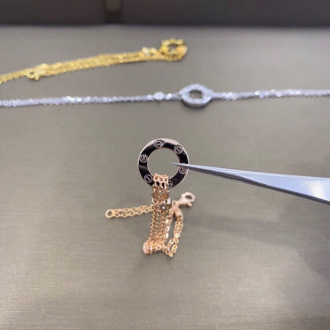 [⭐Maelin]LOVE BRACELET 2 DIAMOND