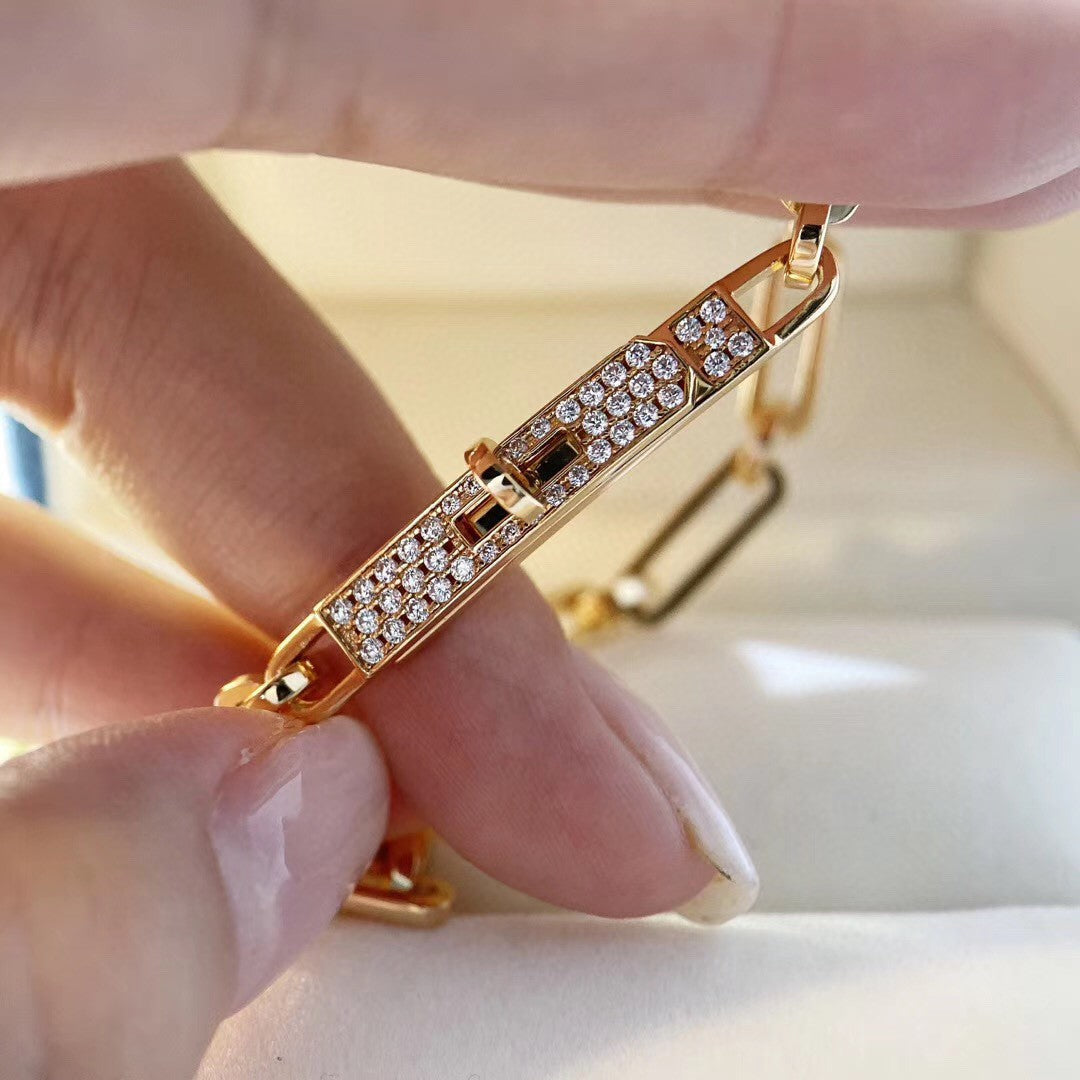 [⭐Maelin]CHAINE BRACELET SMALL MODEL DIAMOND