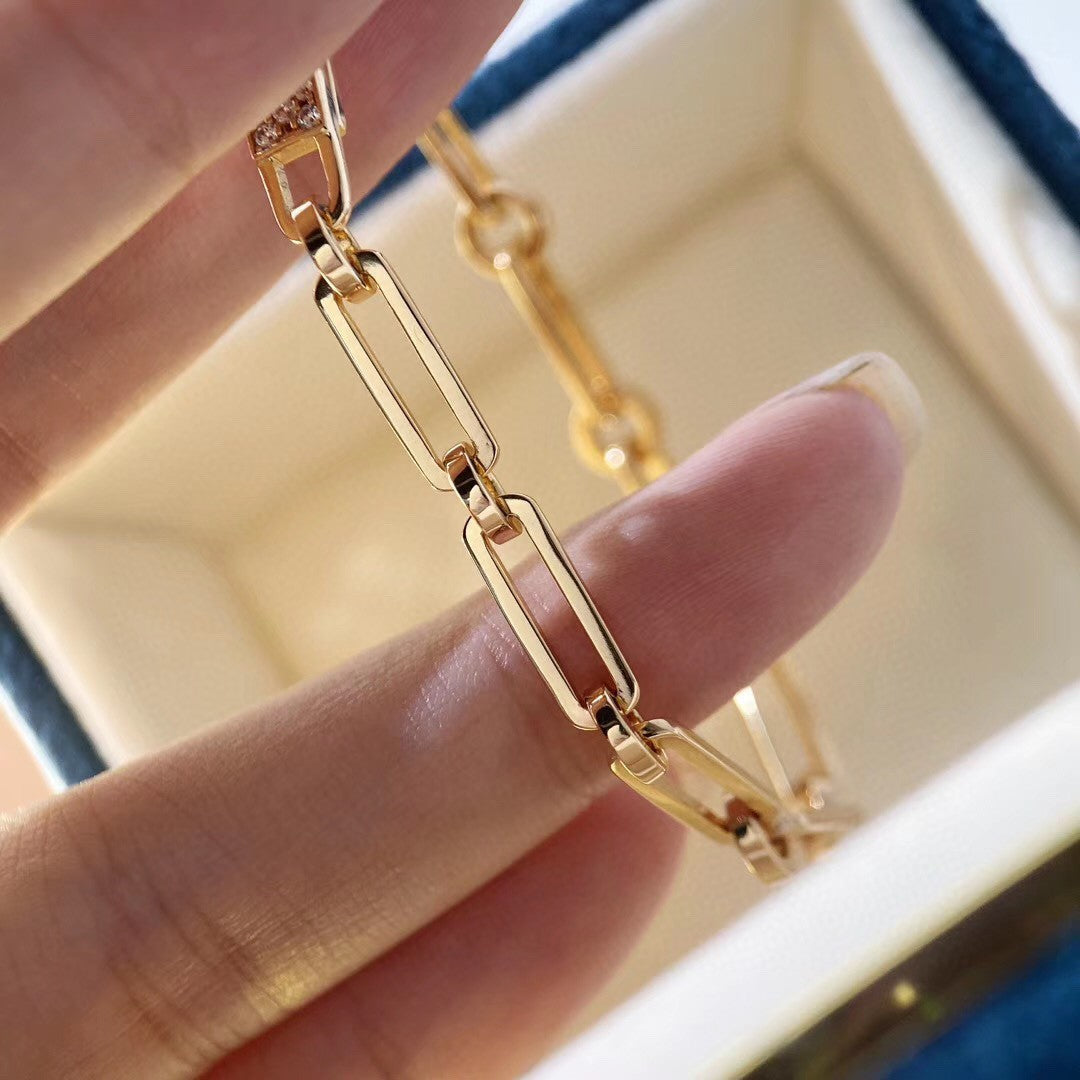 [⭐Maelin]CHAINE BRACELET SMALL MODEL DIAMOND