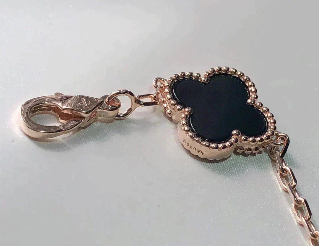 [⭐Maelin]CLOVER 5 MOTIFS MULTICOLOR BRACELET