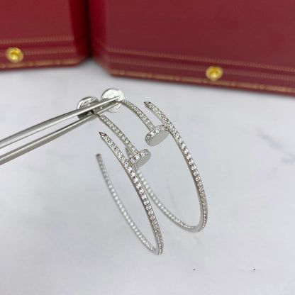 [⭐Maelin]JUSTE EARRINGS FULL DIAMONDS 1.8MM