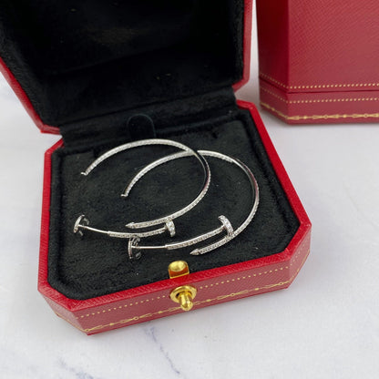 [⭐Maelin]JUSTE EARRINGS FULL DIAMONDS 1.8MM
