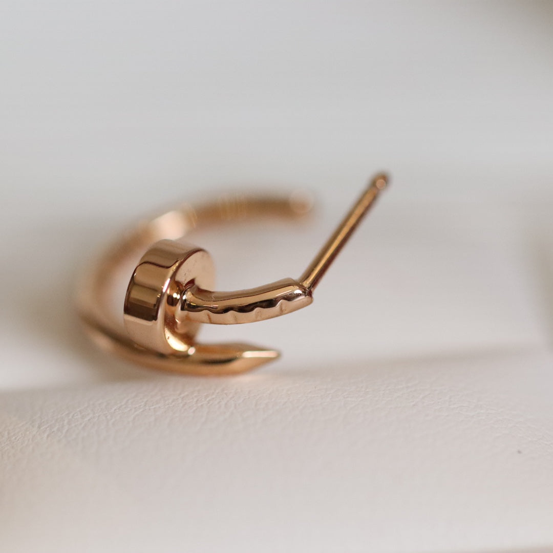 [⭐Maelin]JUSTE EARRINGS PINK GOLD