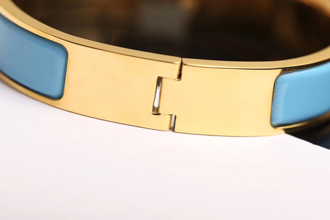 [⭐Maelin]H CLOUD BLUE BRACELET GOLD DIAMOND
