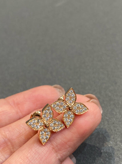 [⭐Maelin]STAR DIAMOND EARRINGS