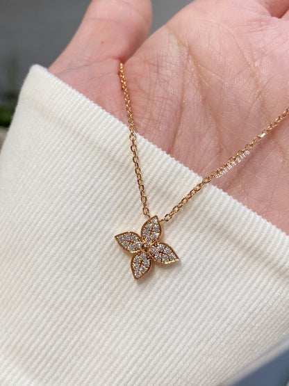 [⭐Maelin]STAR DIAMOND NECKALCE