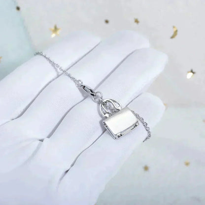 [⭐Maelin]AMULETTE PEDANT SILVER NECKLACE