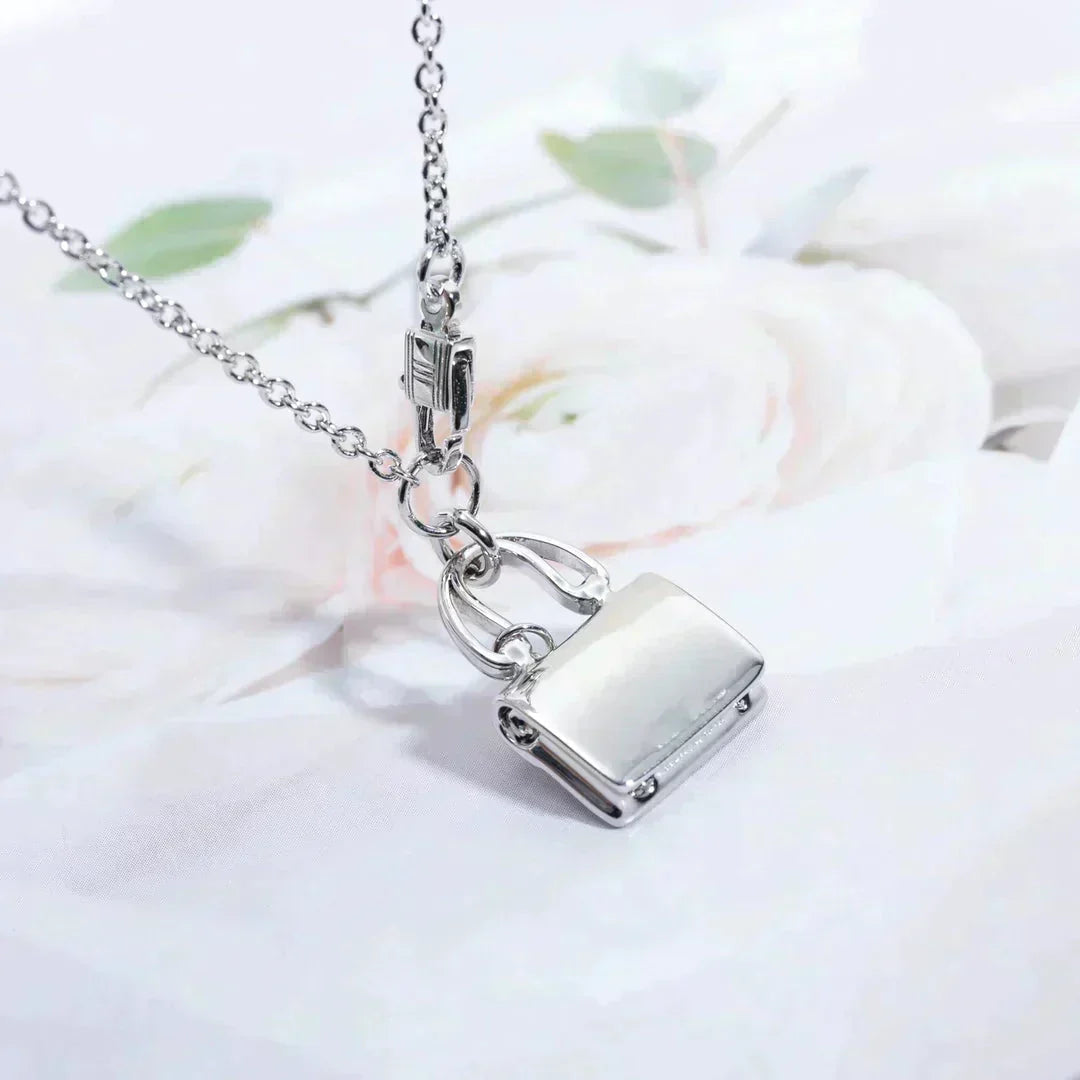 [⭐Maelin]AMULETTE PEDANT SILVER NECKLACE