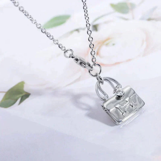 [⭐Maelin]AMULETTE PEDANT SILVER NECKLACE