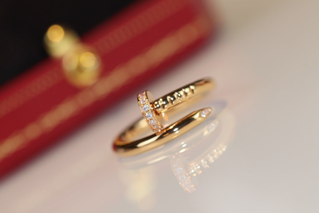 [⭐Maelin]JUSTE RING 2.65MM GOLD DIAMOND