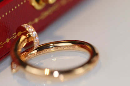 [⭐Maelin]JUSTE RING 2.65MM GOLD DIAMOND