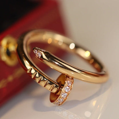 [⭐Maelin]JUSTE RING 2.65MM GOLD DIAMOND