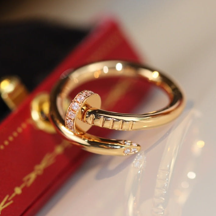 [⭐Maelin]JUSTE RING 2.65MM GOLD DIAMOND