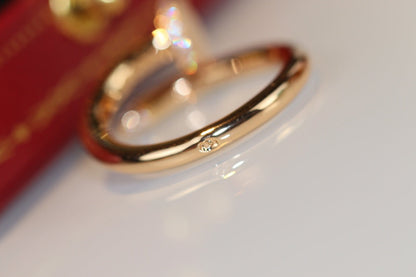 [⭐Maelin]JUSTE RING 2.65MM GOLD DIAMOND