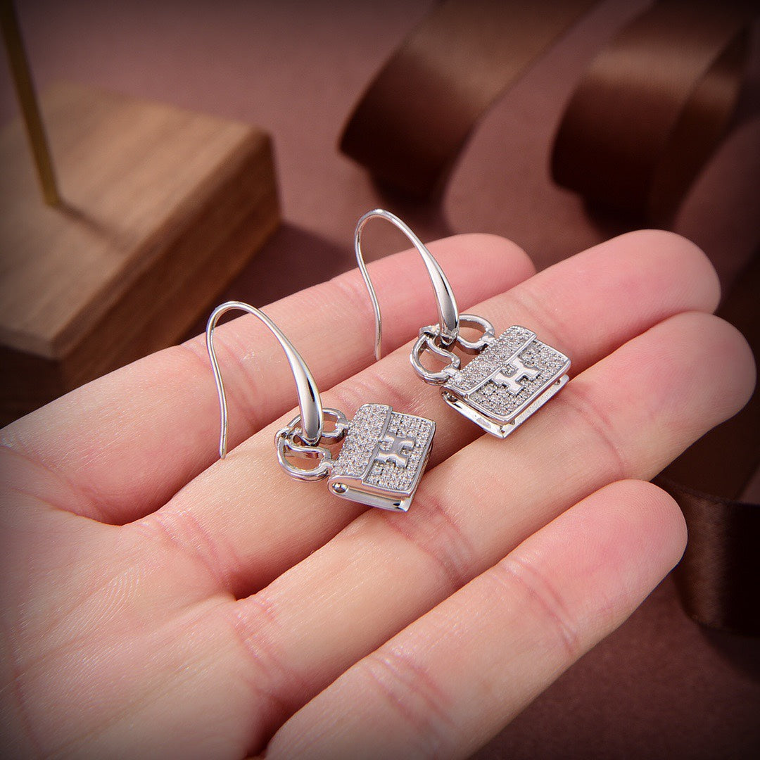 [⭐Maelin]KELLY DIAMOND EARRINGS