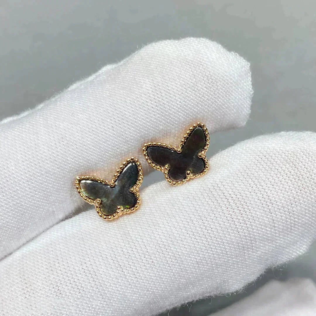 [⭐Maelin]BUTTERFLY DARK MOP  EARRINGS