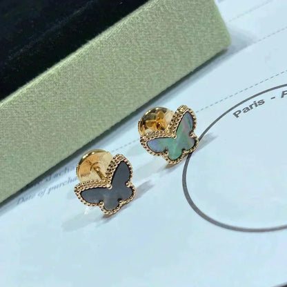 [⭐Maelin]BUTTERFLY DARK MOP  EARRINGS