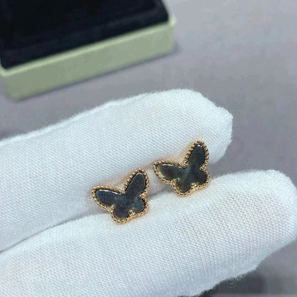 [⭐Maelin]BUTTERFLY DARK MOP  EARRINGS